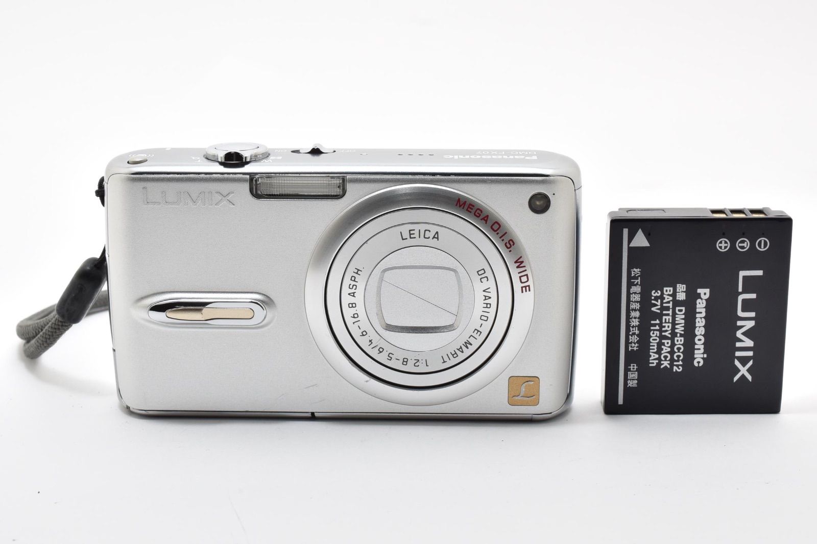 美品】パナソニック Panasonic LUMIX DMC-FX07 シルバー - メルカリ