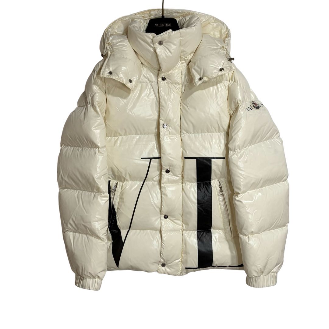 MONCLER/M (46) /ホワイト /ダウンジャケット /MONCLER ×VALENTINO