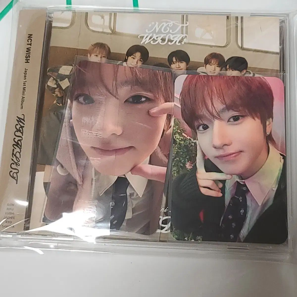 NCT WISH ウィッシュリスト wishlist 通常版 開封 アルバム サクヤ トレカ