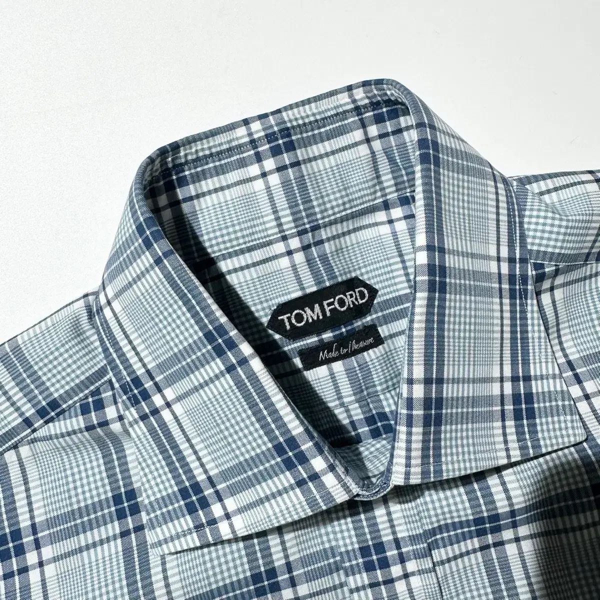 L-XL TOM FORD トムフォード チェック シャツ - メルカリ