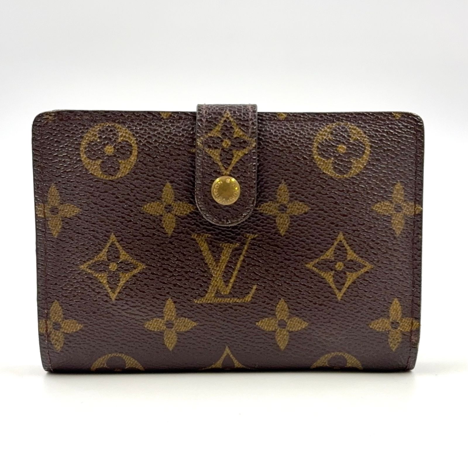LOUIS VUITTON ポルトフォイユ ヴィエノワ モノグラム PVC ブラウン 二