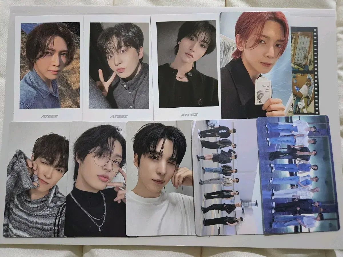 サン　アチズ　トレカ　ATEEZ エイティーズ ATEEZ（エイティーズ・アチズ） トレカ 9枚 - メルカリ