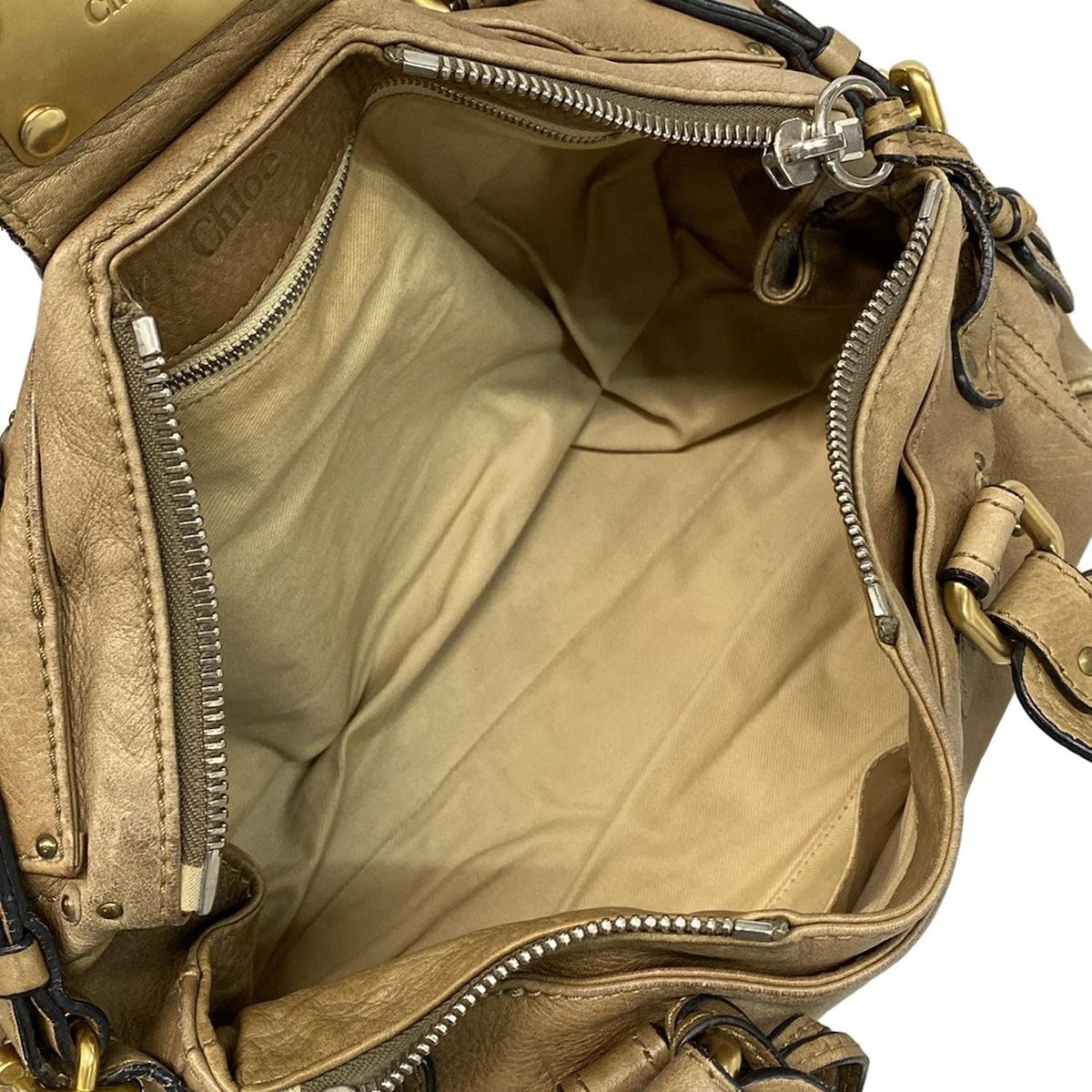 Chloé クロエ パディントン レザー ハンドバッグ ベージュ系 レディース クロエ パディントン ハンドバッグ ベージュ レザー 買取実績【買取日