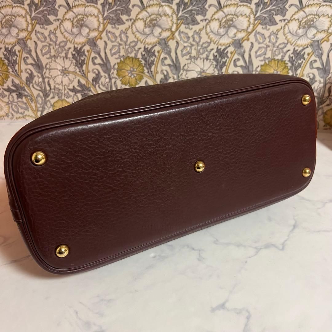 極美品 HERMES【エルメス】ボリード35 ハンドバッグ ブラウン □F刻印