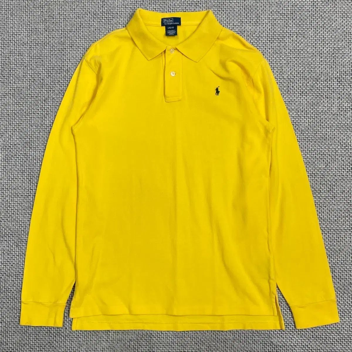 ポロラルフローレン イエロー 長袖 カラーTシャツ L 【公式通販】