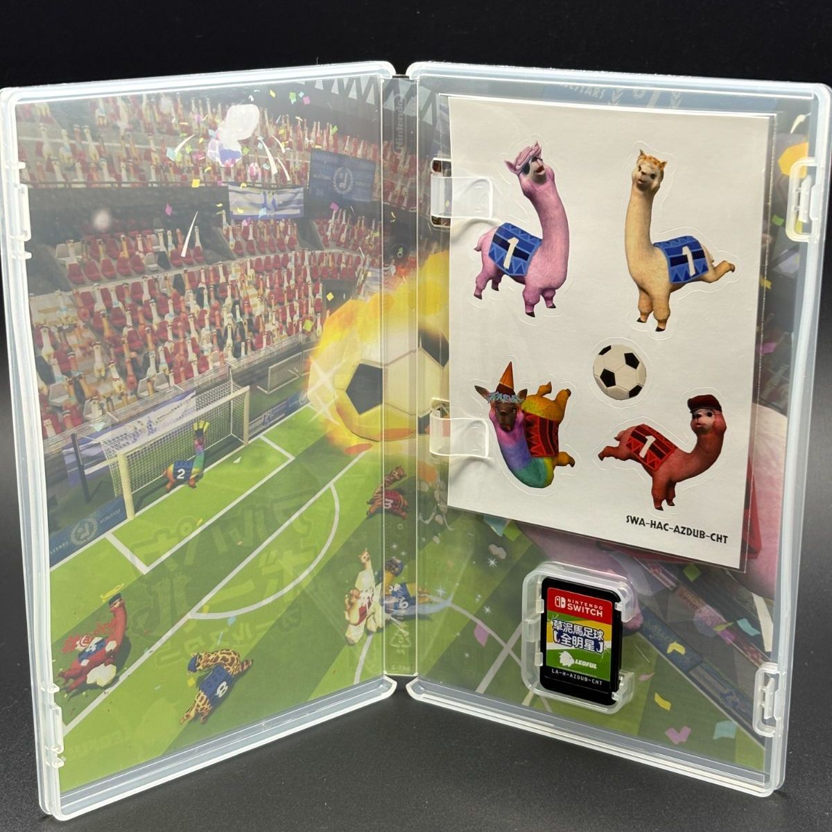 アルパカボール オールスター ステッカー付き Nintendo switch LEOFUL