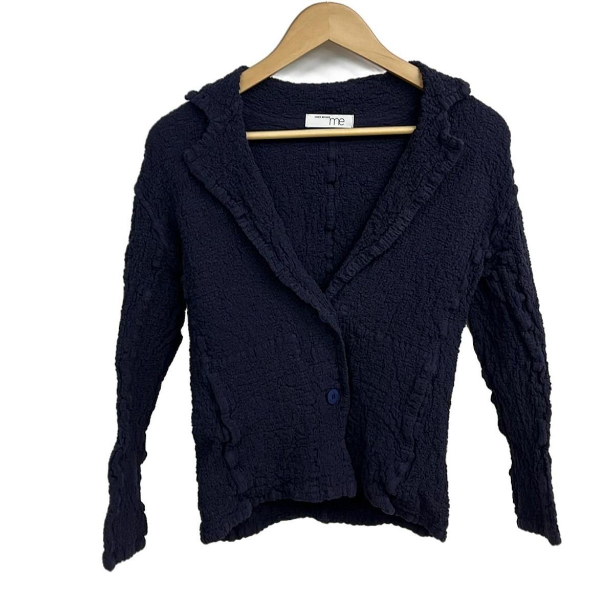 ISSEY MIYAKE me ネイビー ジャケット me ISSEY MIYAKE(ミー/イッセイミヤケ) ジャケット レディース