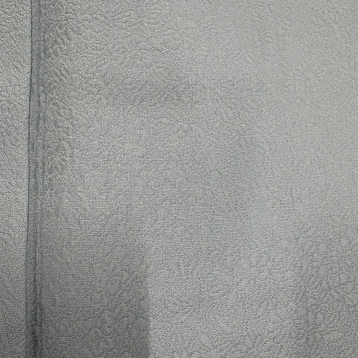 色無地 身丈165cm 裄丈67cm M 袷 毎田仁郎 落款 水色 正絹 秀品 一つ紋