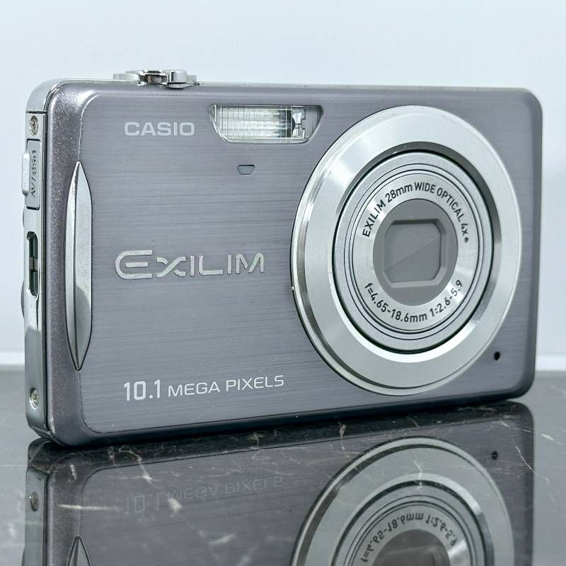 美品】CASIO EXILIM EX-Z270 グレー コンパクトデジタルカメラ 1010万