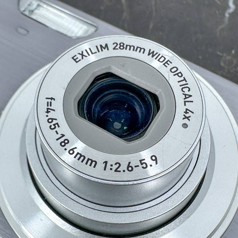 美品】CASIO EXILIM EX-Z270 グレー コンパクトデジタルカメラ 1010万