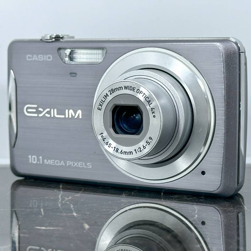 美品】CASIO EXILIM EX-Z270 グレー コンパクトデジタルカメラ 1010万