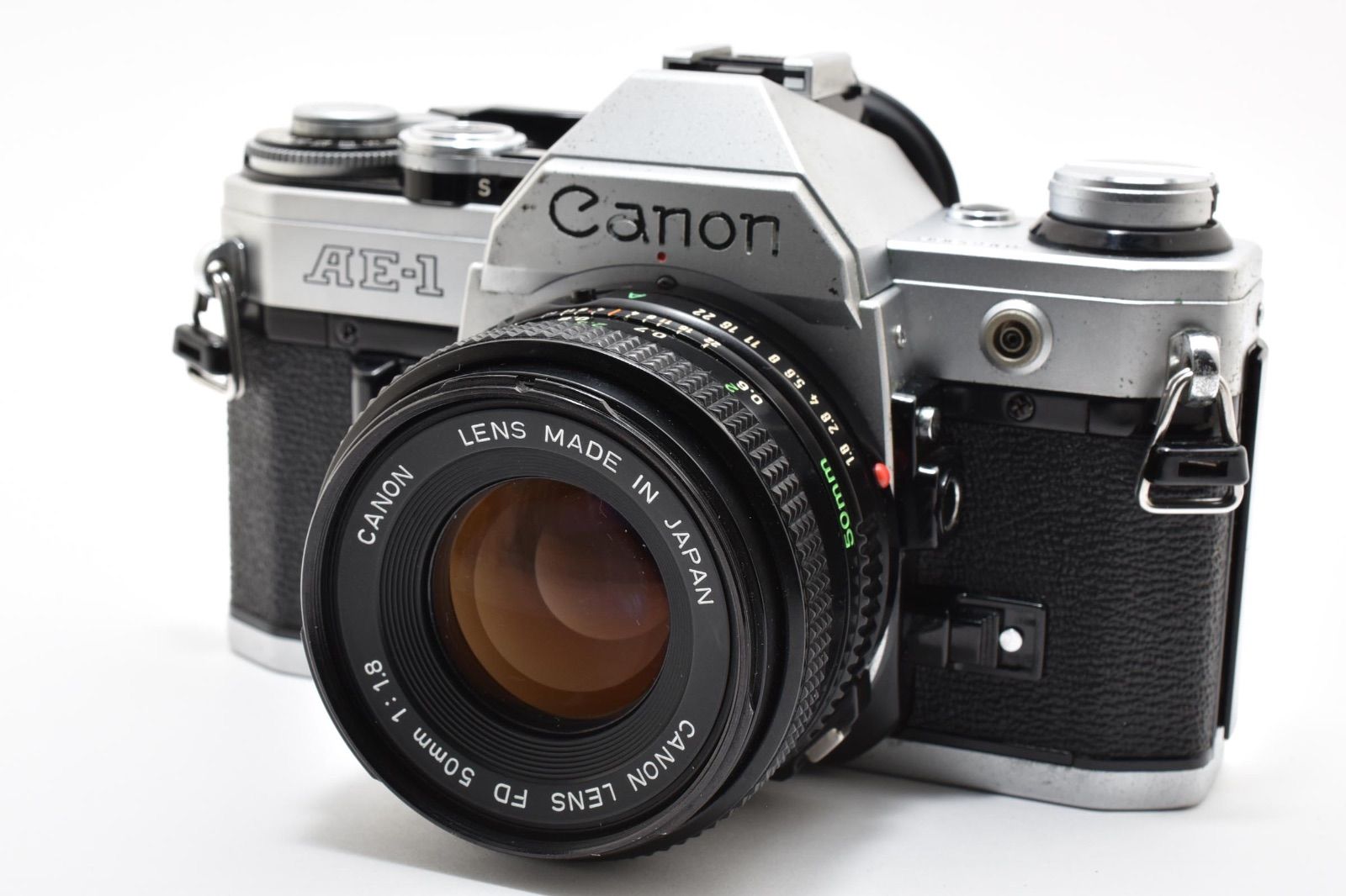 完動品】キヤノン Canon AE-1 Canon LENS FD 50mm f1.8 - メルカリ
