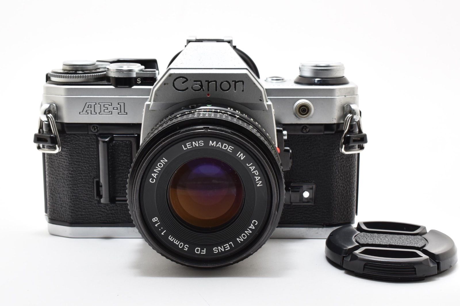 完動品】キヤノン Canon AE-1 Canon LENS FD 50mm f1.8 - メルカリ