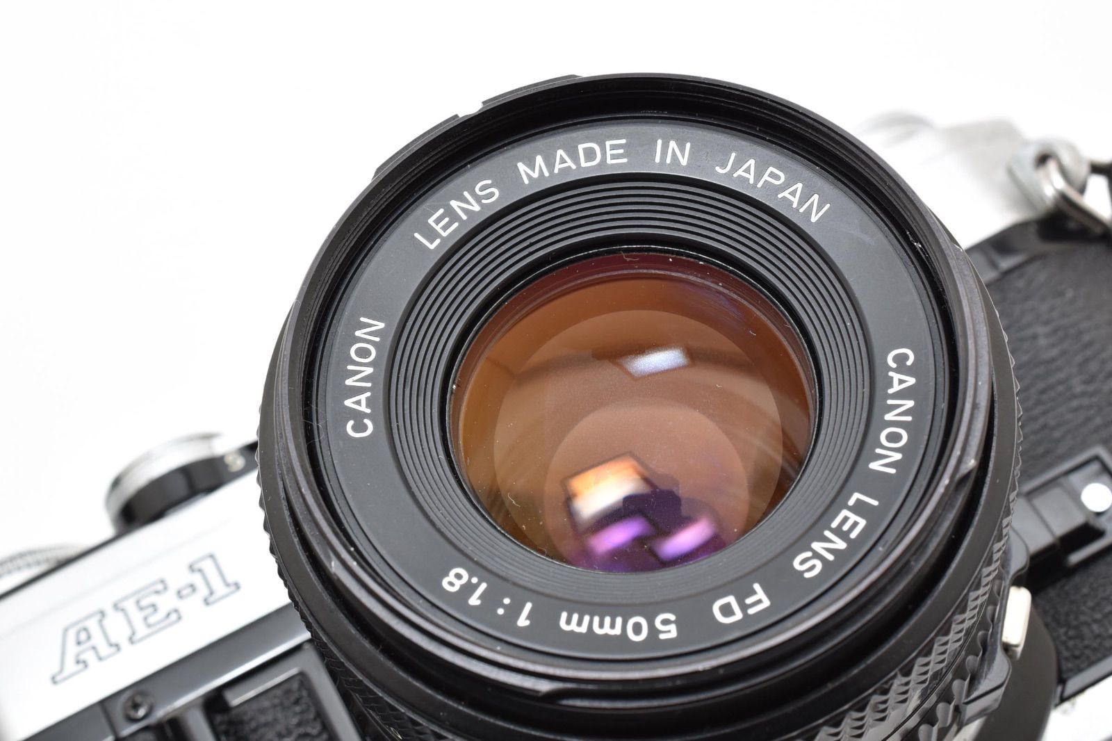完動品】キヤノン Canon AE-1 Canon LENS FD 50mm f1.8 - メルカリ