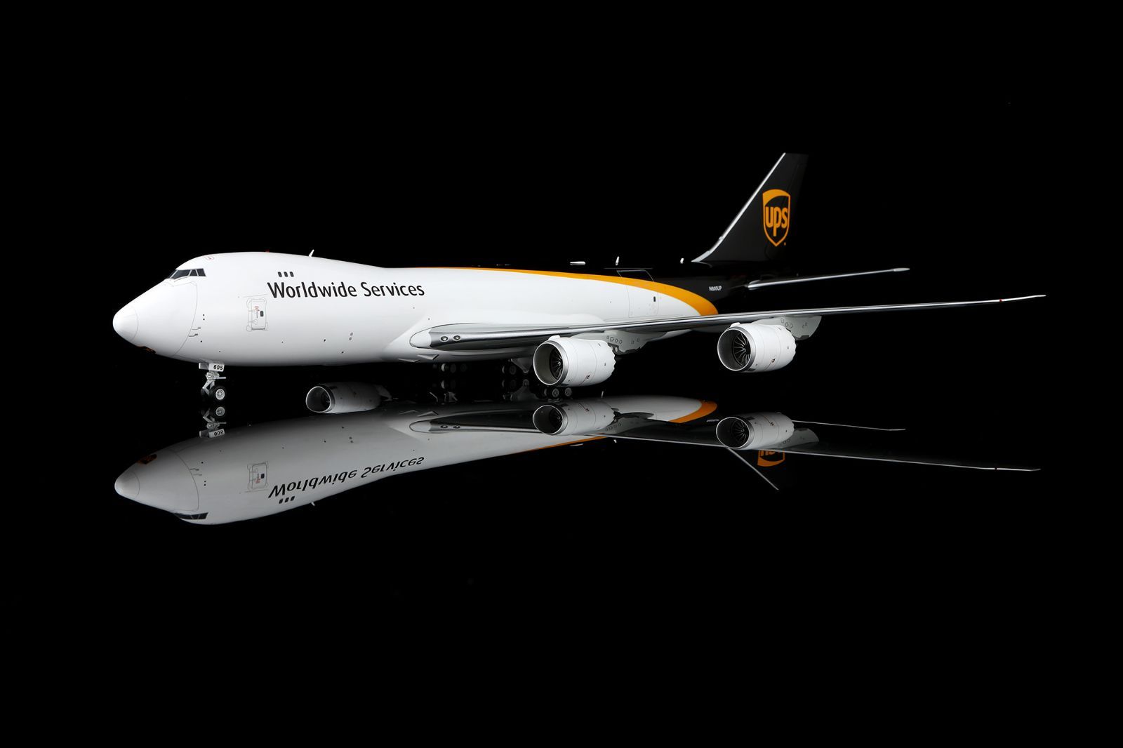 SQwings UPS 747-8F N605UP 1/200 L2187 - メルカリ
