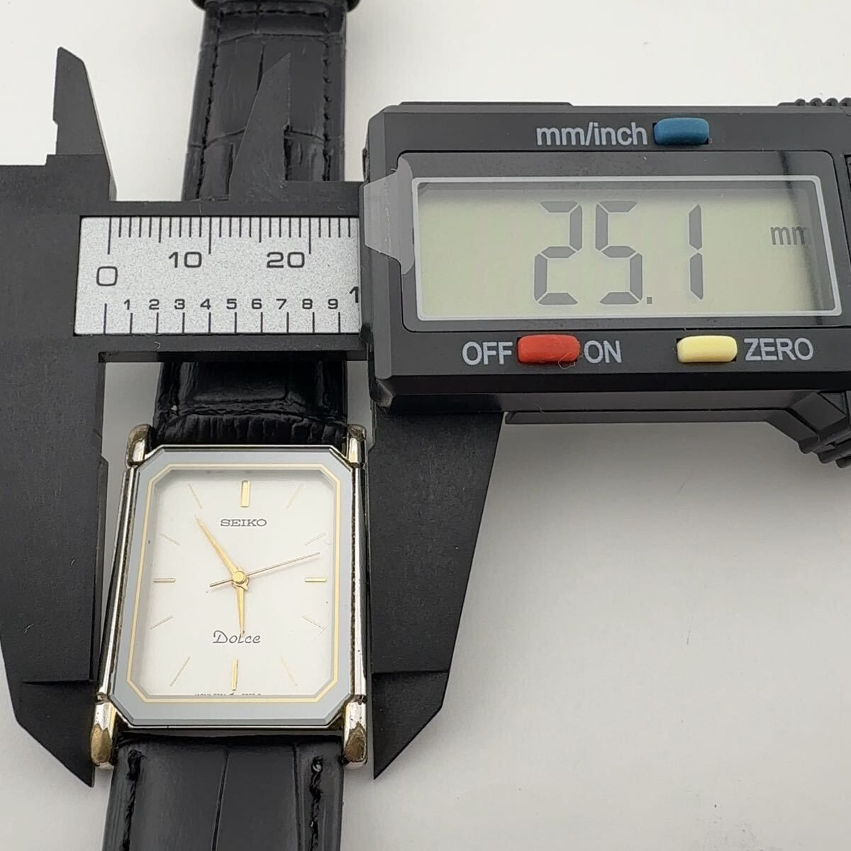 SEIKO 7741-5050 セイコー DOLCE ドルチェ クォーツ スクエア 腕時計