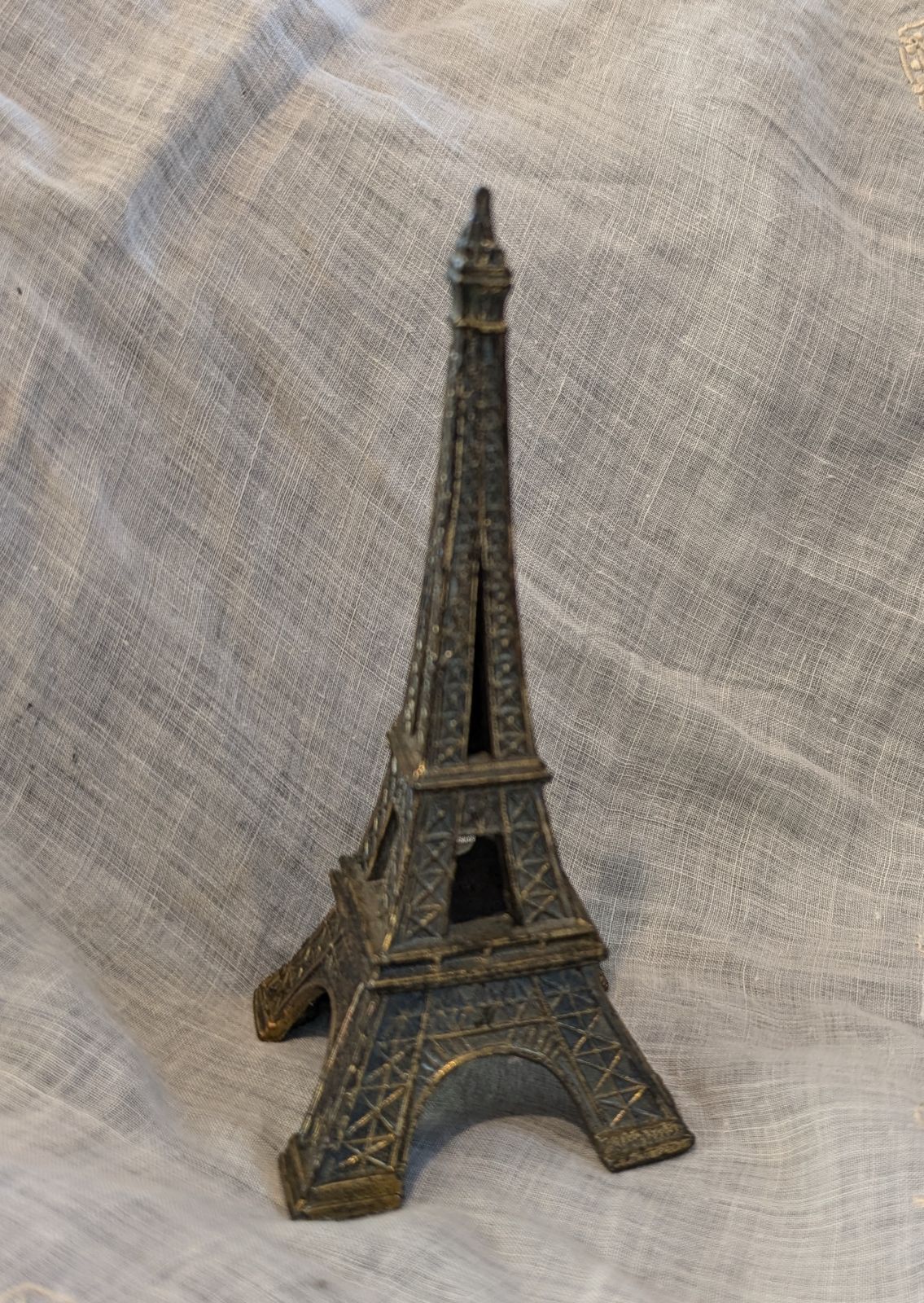 エッフェル塔 オブジェ アイアン製 ヴィンテージ ペーパーウェイト