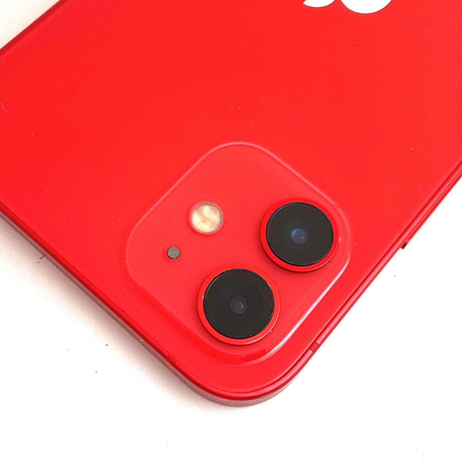 【SIMフリー】 iPhone 12 256GB レッド 本体 動作確認済み Apple iPhone 12 256GB (PRODUCT)RED SIMフリー 白ロム 動作確認済 93