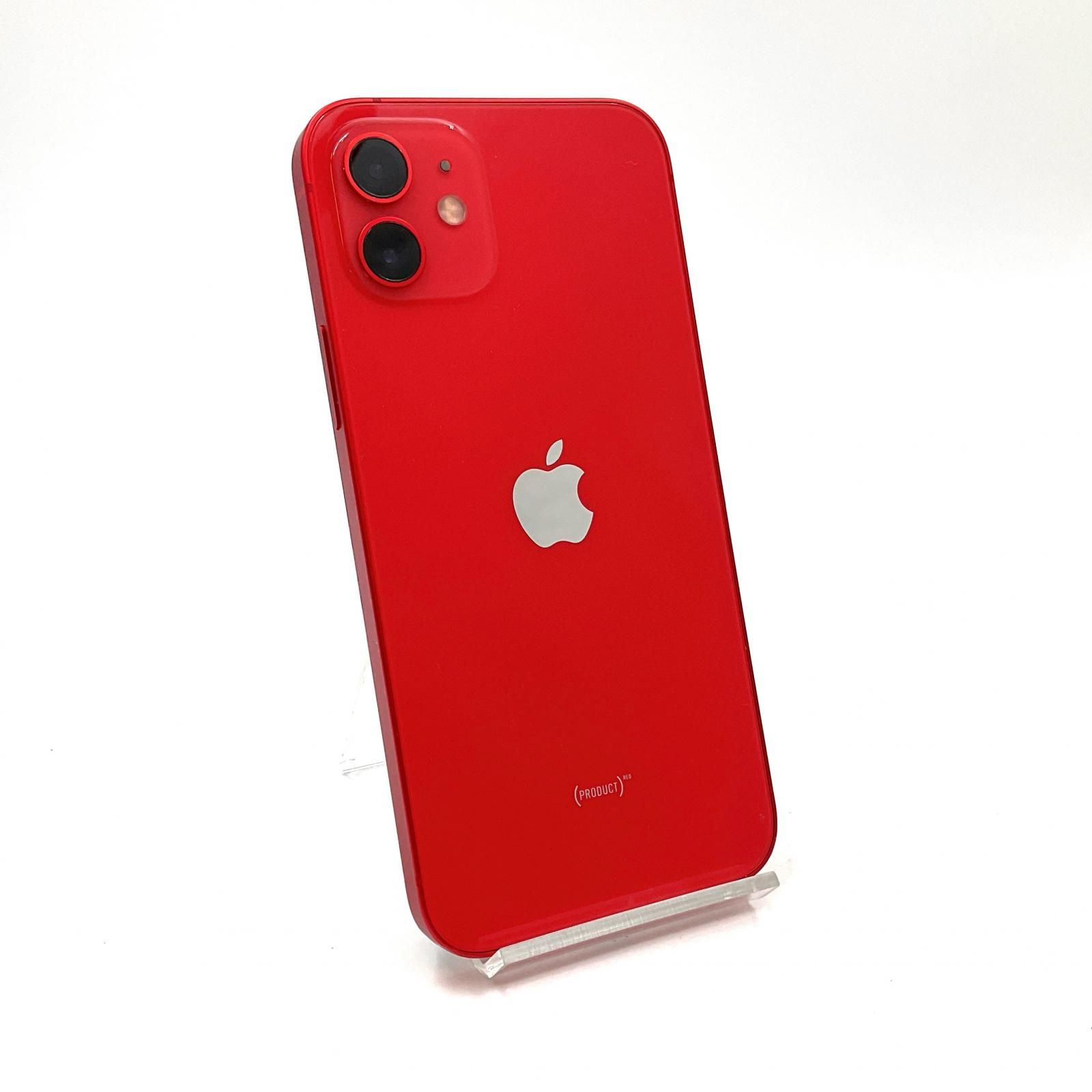 iPhone 12 256GB (PRODUCT)RED docomo SIMフリー 動作確認済 72%【全額