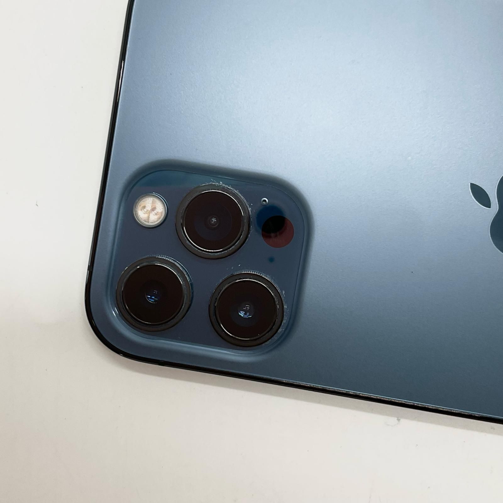 iPhone 12 Pro Max 256GB パシフィックブルー docomo 白ロム 動作確認