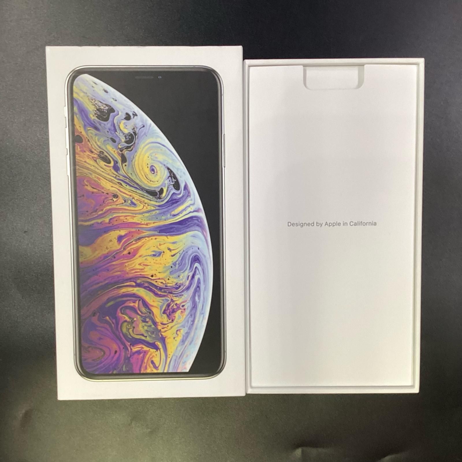 iPhone XS Max 256GB シルバー Softbank 白ロム 動作確認済 65%【全額