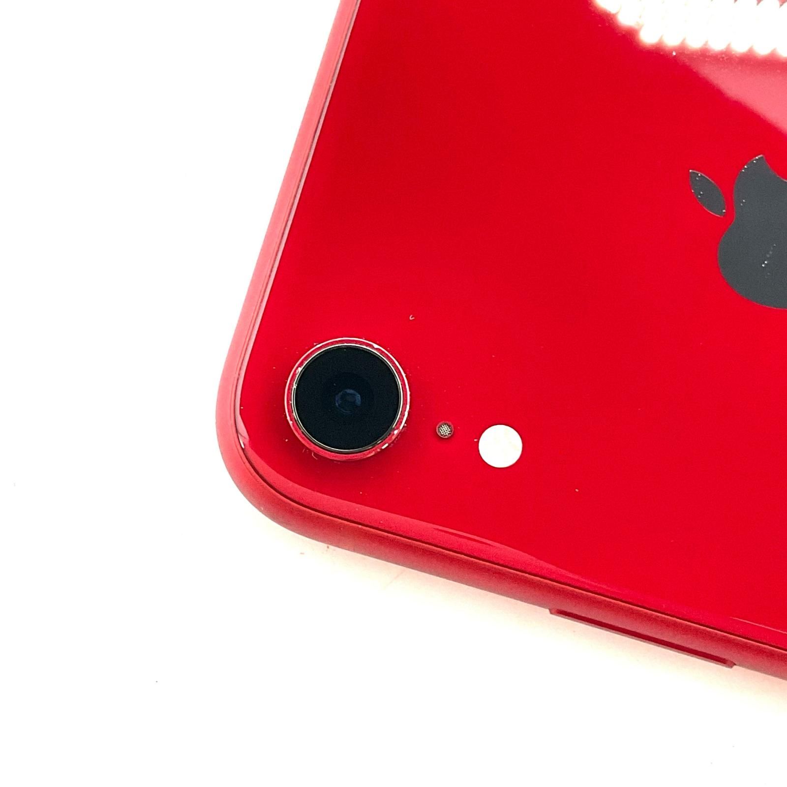 iPhone XR 64GB (PRODUCT)RED au 白ロム 動作確認済 79%【全額返金保証