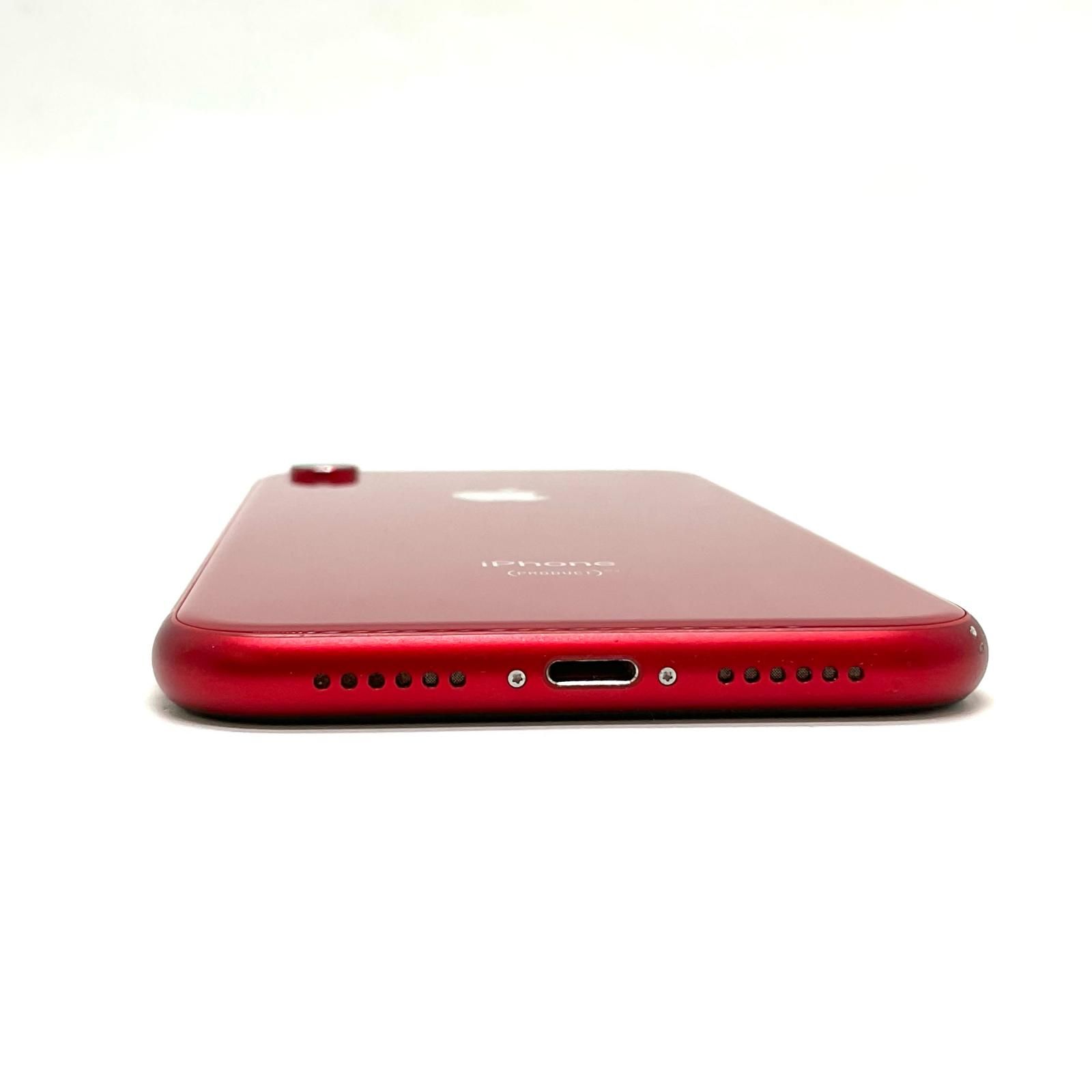 iPhone XR 64GB (PRODUCT)RED au 白ロム 動作確認済 79%【全額返金保証