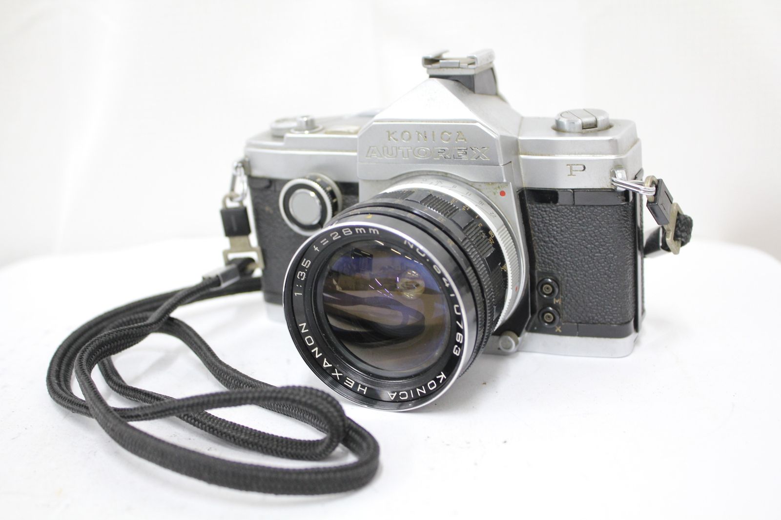 返品保証】 コニカ Konica Autorex P Hexanon 28mm F3.5 ボディ レンズ