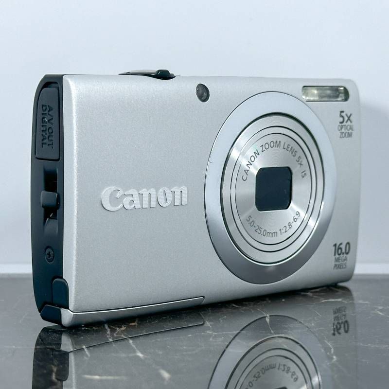 美品】Canon PowerShot A2400 IS コンパクトデジタルカメラ 1600万画素
