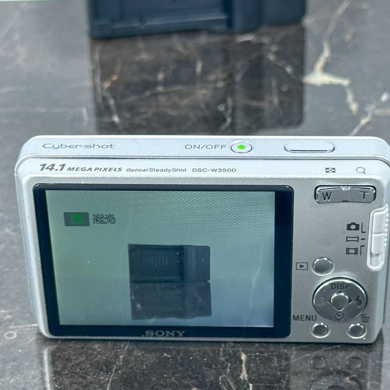 美品】SONY Cyber-shot DSC-W350D プレシャスホワイト コンパクト