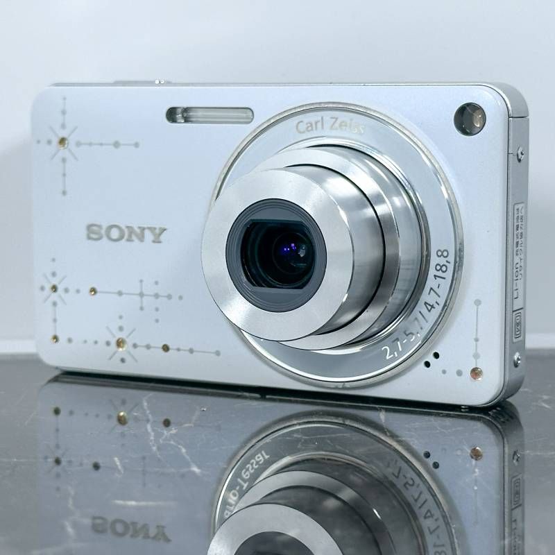 美品】SONY Cyber-shot DSC-W350D プレシャスホワイト コンパクト