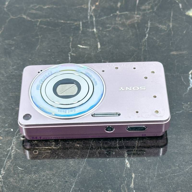 美品】SONY Cyber-shot DSC-W350D ジュエルピンク コンパクトデジタル