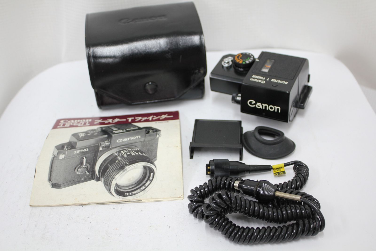 キャノン Booster T Finder ケース付き 返品保証】 キャノン Canon Booster T Finder F-1用 ファインダー