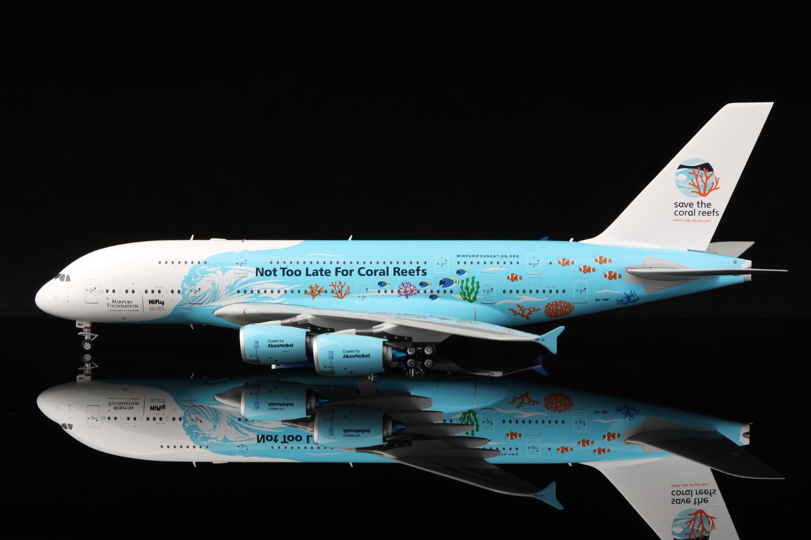 SQwings ハイフライ A380 9H-MIP 1/200 L2018