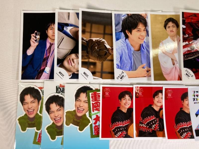 重岡大毅 公式写真 まとめ売り 353枚 WEST. ジャニーズWEST 重岡大毅 公式写真 まとめ売り 346枚 重岡大毅