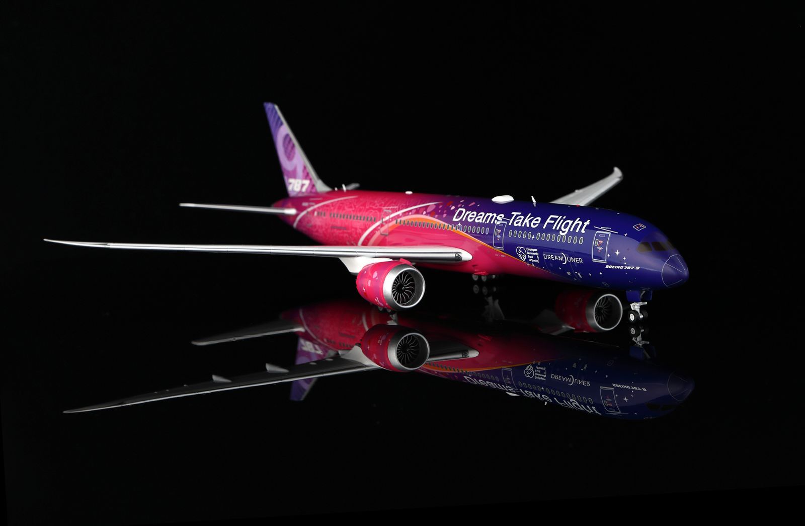 SQwings ボーイング 787-9 N1015B 1/200 L2128 - メルカリ