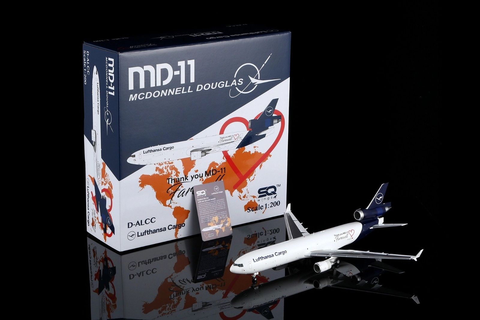 SQwings ルフトハンザカーゴ MD-11F D-ALCC 1/200 L2104 - メルカリ