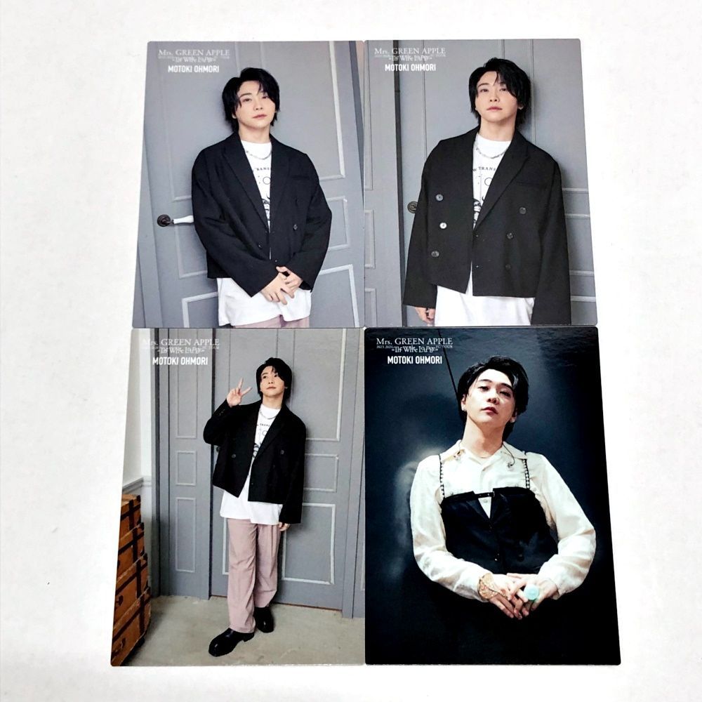 08. 大森元貴 Mrs. GREEN APPLE The White Lounge フォトカード 11枚