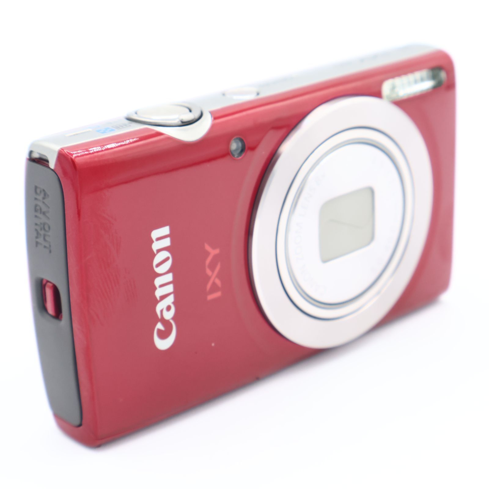 Canon キヤノン デジタルカメラ IXY 180 レッド 光学8倍ズーム
