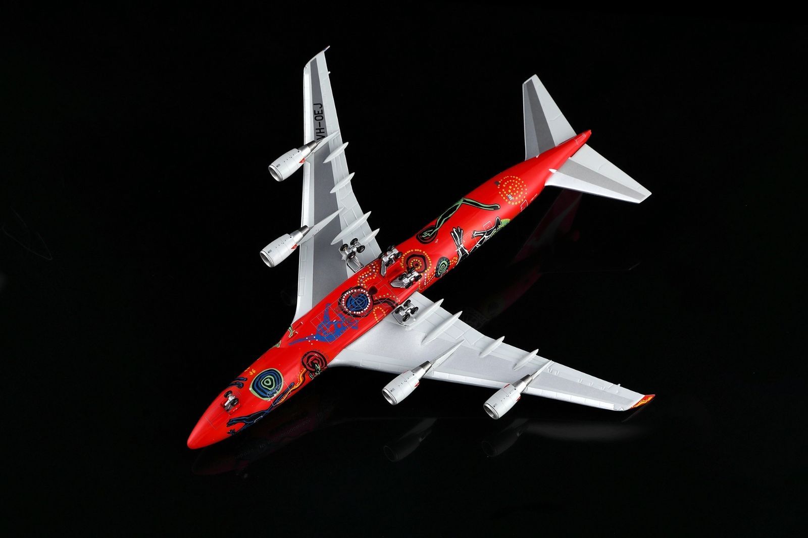 HX Models カンタス航空 747-400 VH-OEJ 1/400 B616501 - メルカリ