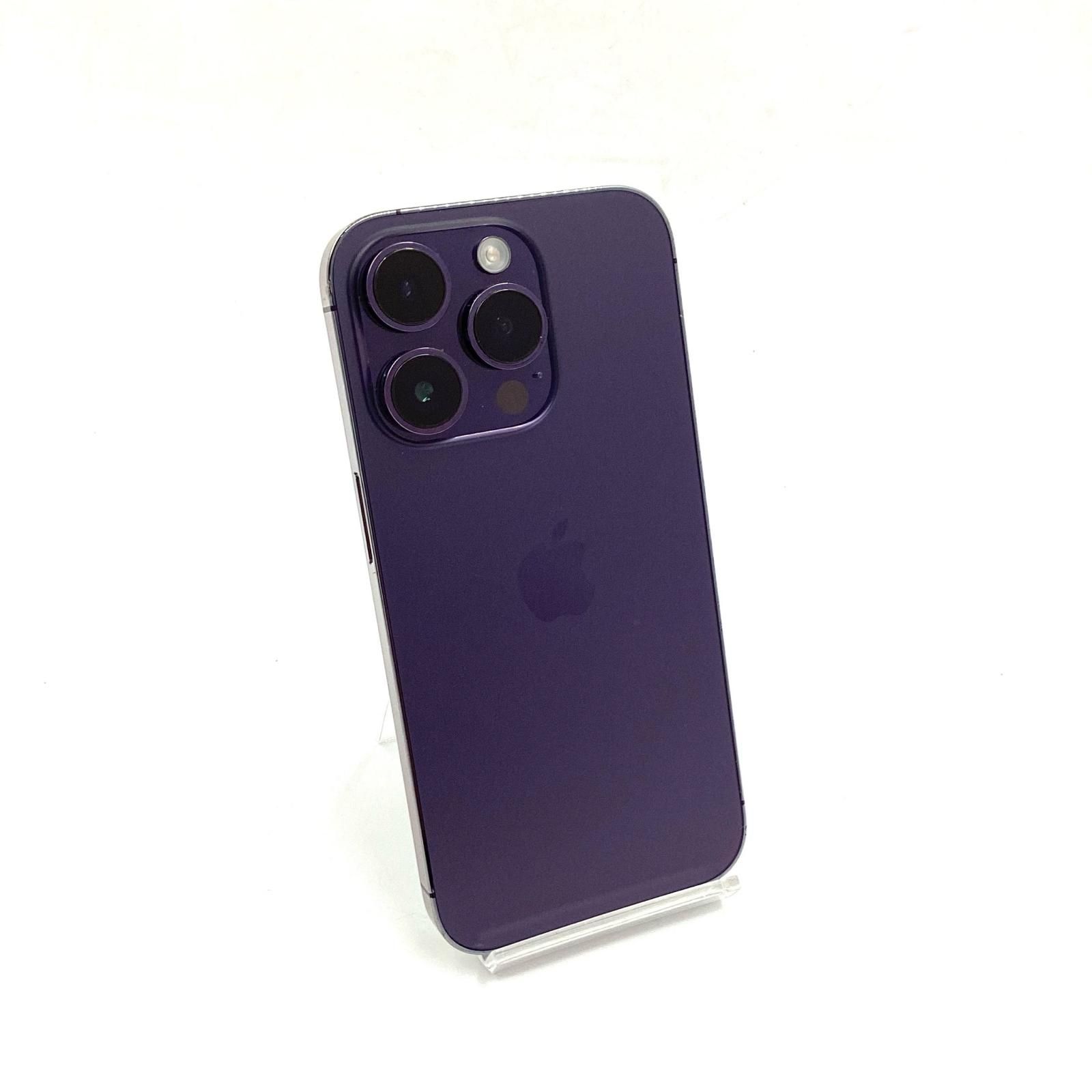 iPhone 14 Pro 256GB ディープパープル SIMフリー 動作確認済 80