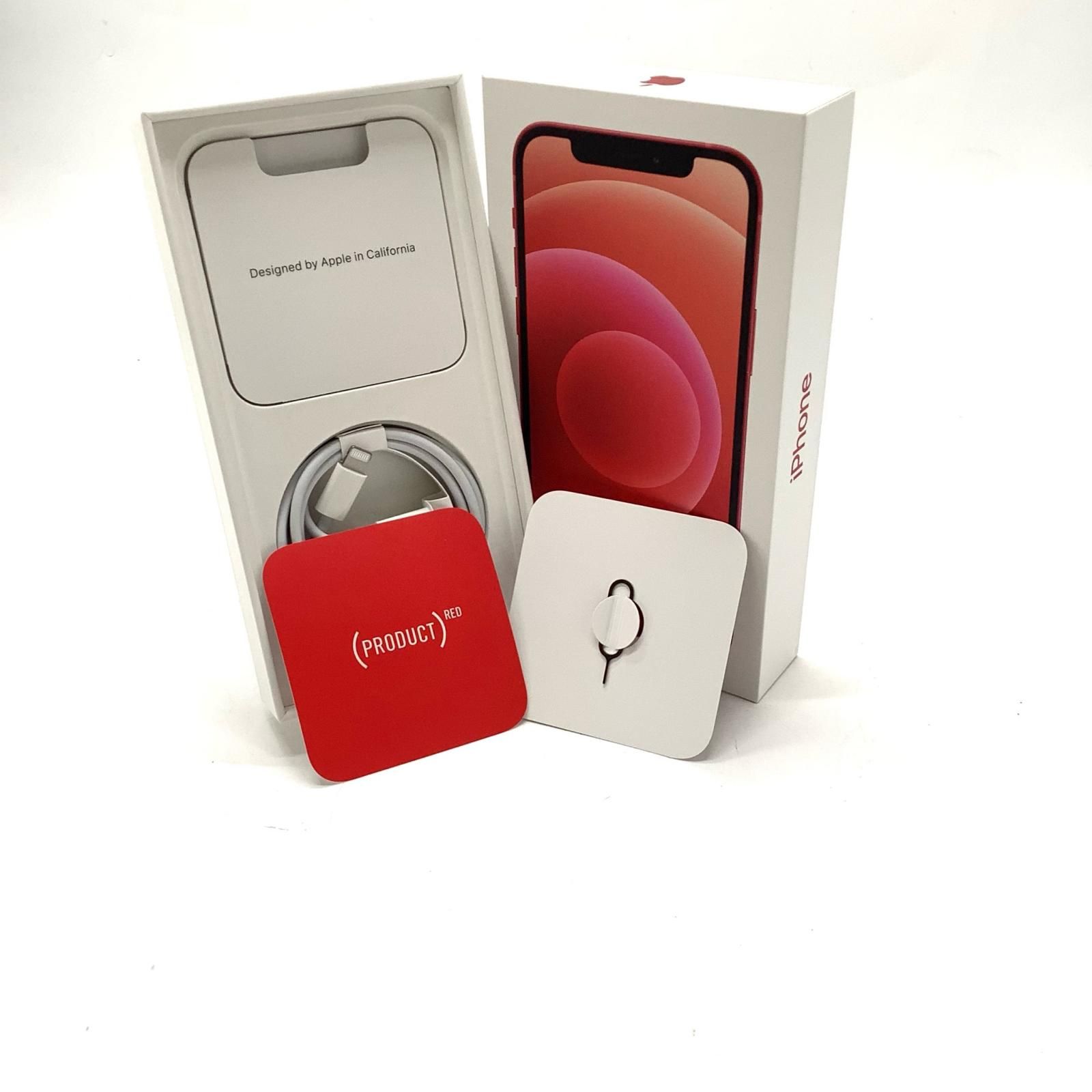 全額返金保証】【最速発送】 iPhone 12 128GB (PRODUCT)RED au SIM