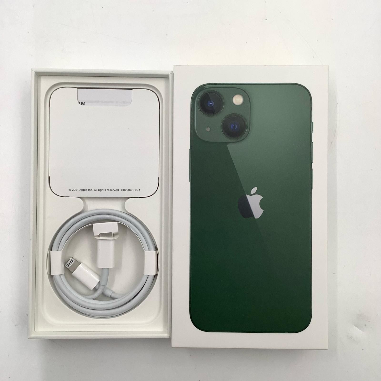 美品✨iPhone13 mini 256GB グリーン SIMフリー 動作確認済 iPhone 13 mini 256GB グリーン Y!mobile SIMフリー 動作確認済 78