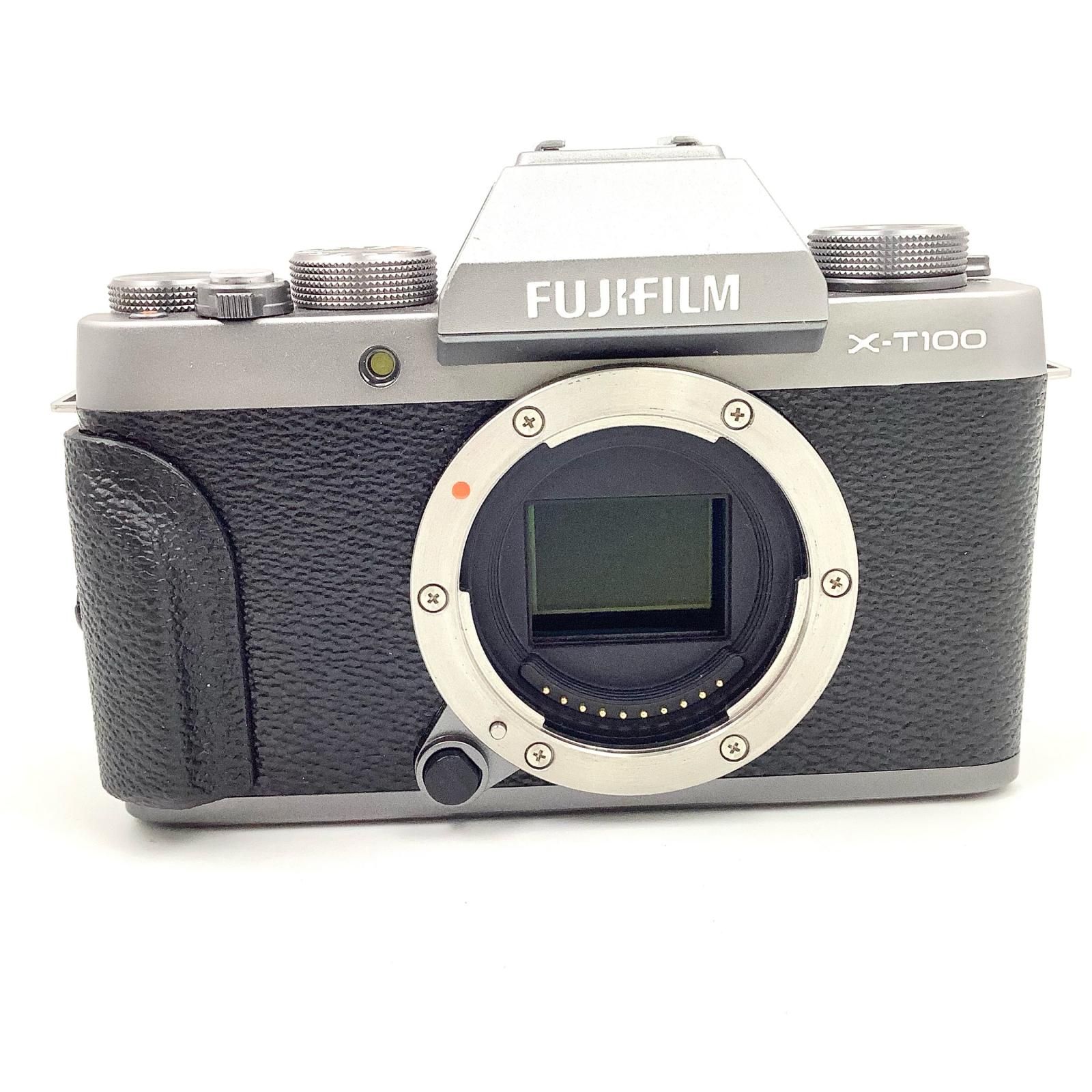 全額返金保証】【最速発送】FUJIFILM デジタル一眼 FUJIFILM X-T100