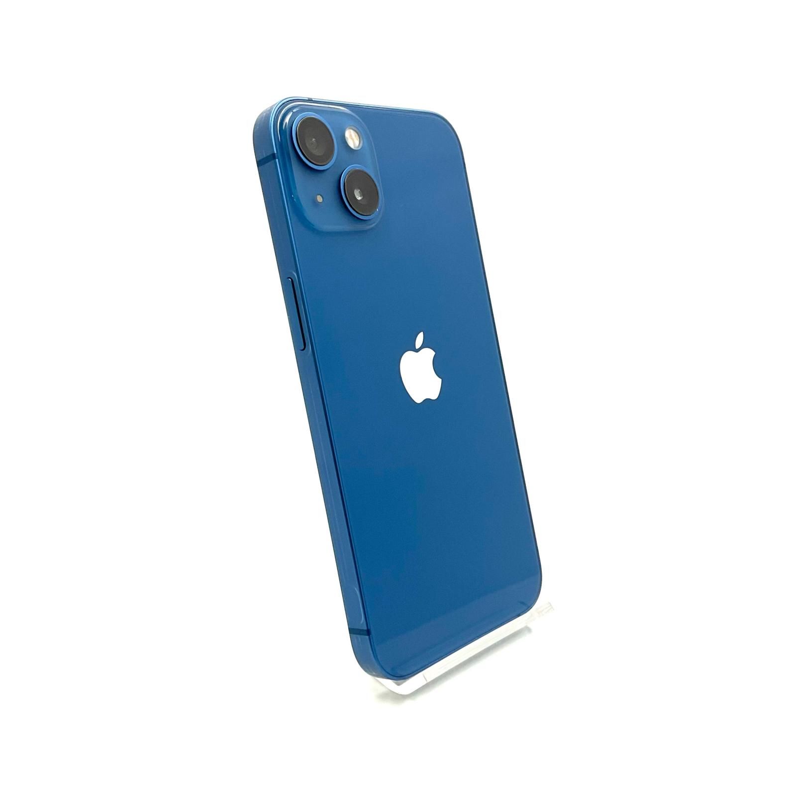 全額返金保証】【最速発送】 iPhone 13 128GB ブルー au SIMフリー 美