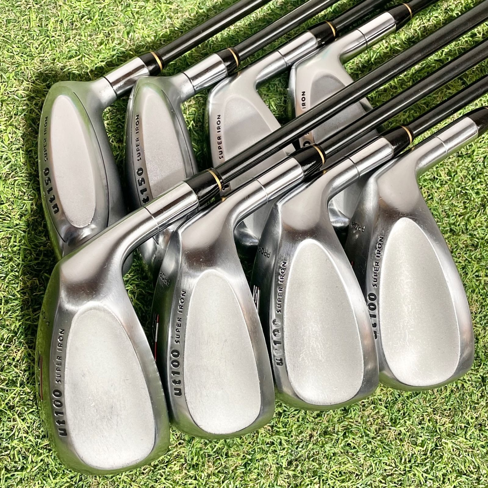 PRGR プロギア ドリームアイアン 豪華8本 アイアンセット メンズ SR 右