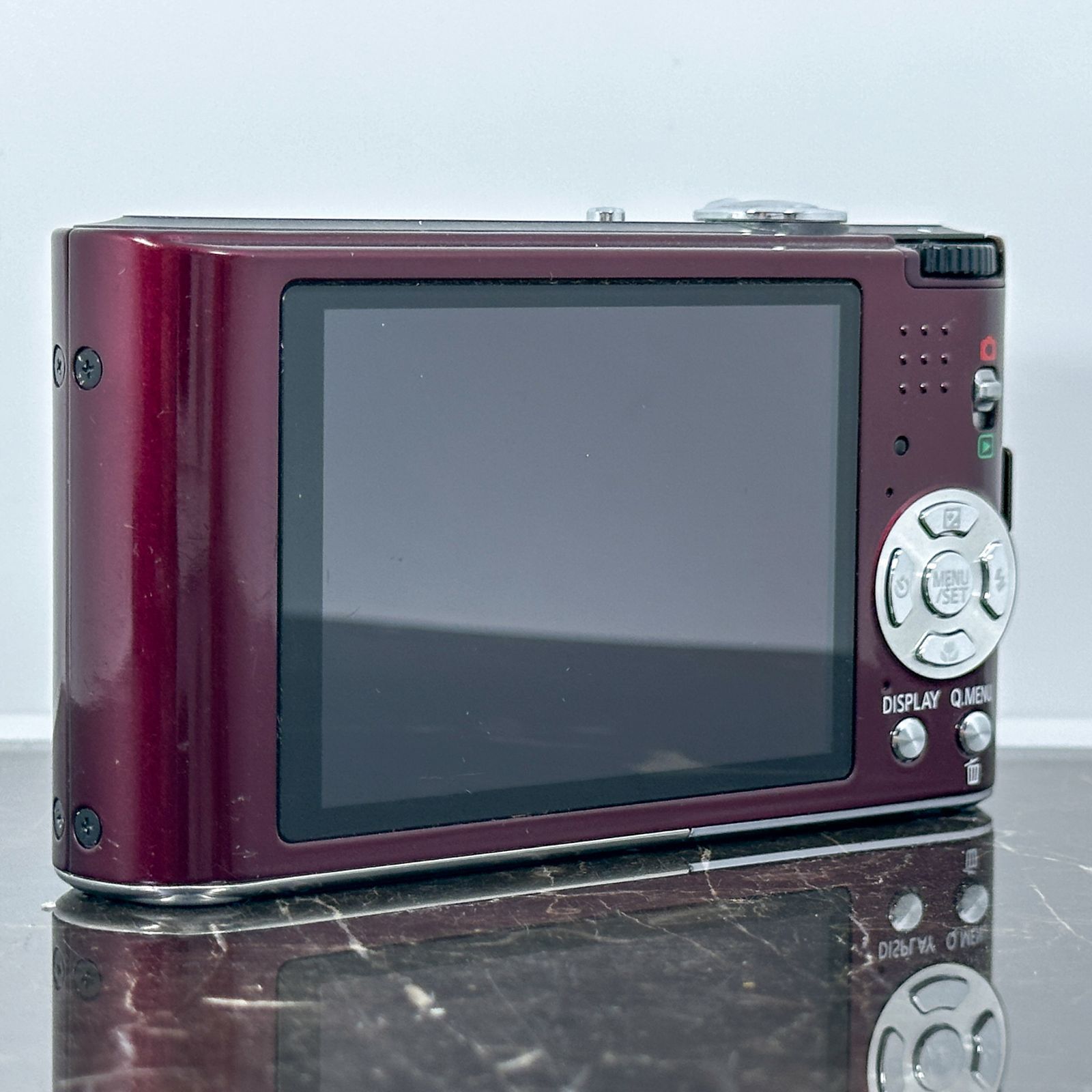カメラ Panasonic LUMIX DMC-FX60 コンデジ レトロ バイオレット