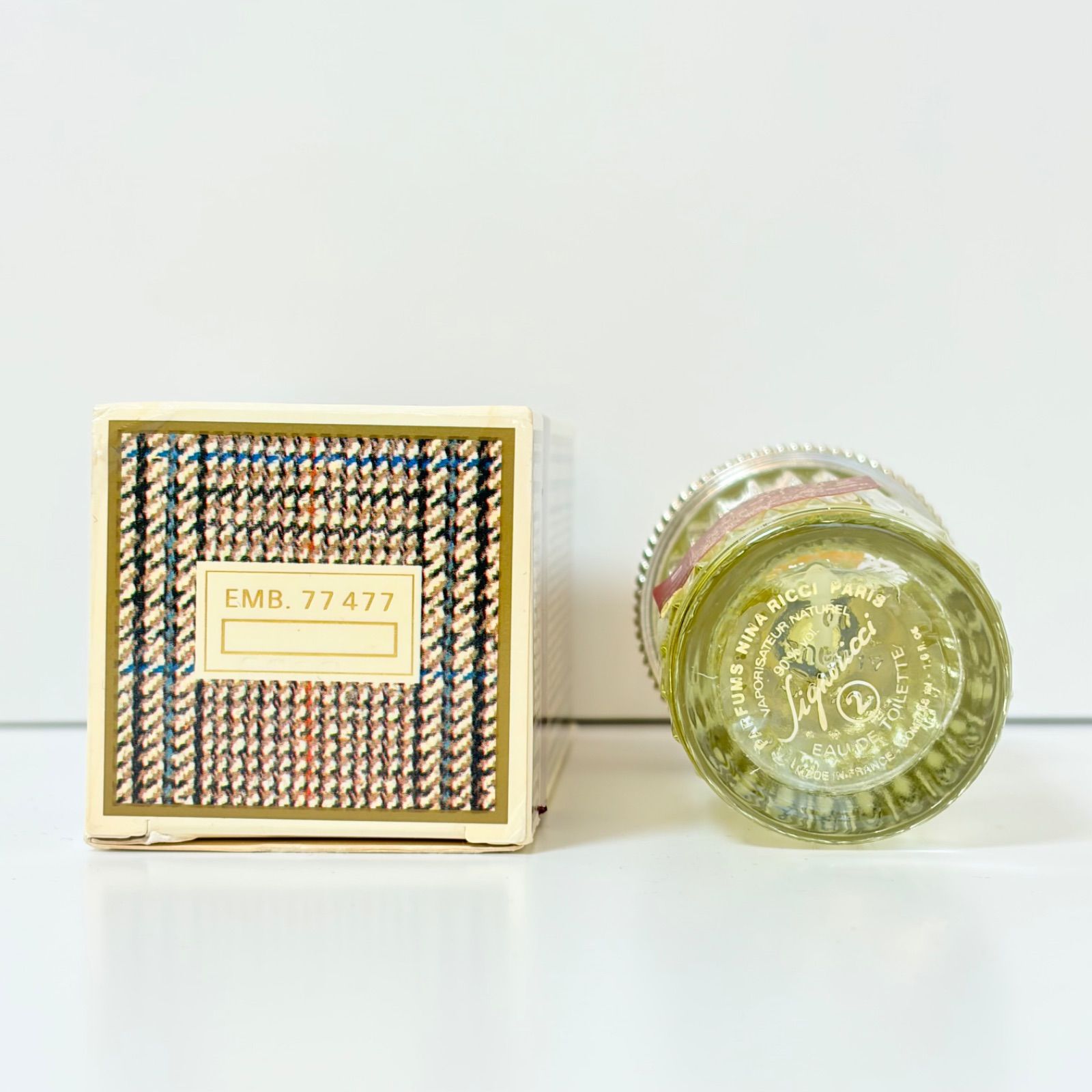 希少 新品未使用 NINA RICCI Signoricci 2 pour homme eau de toilette 