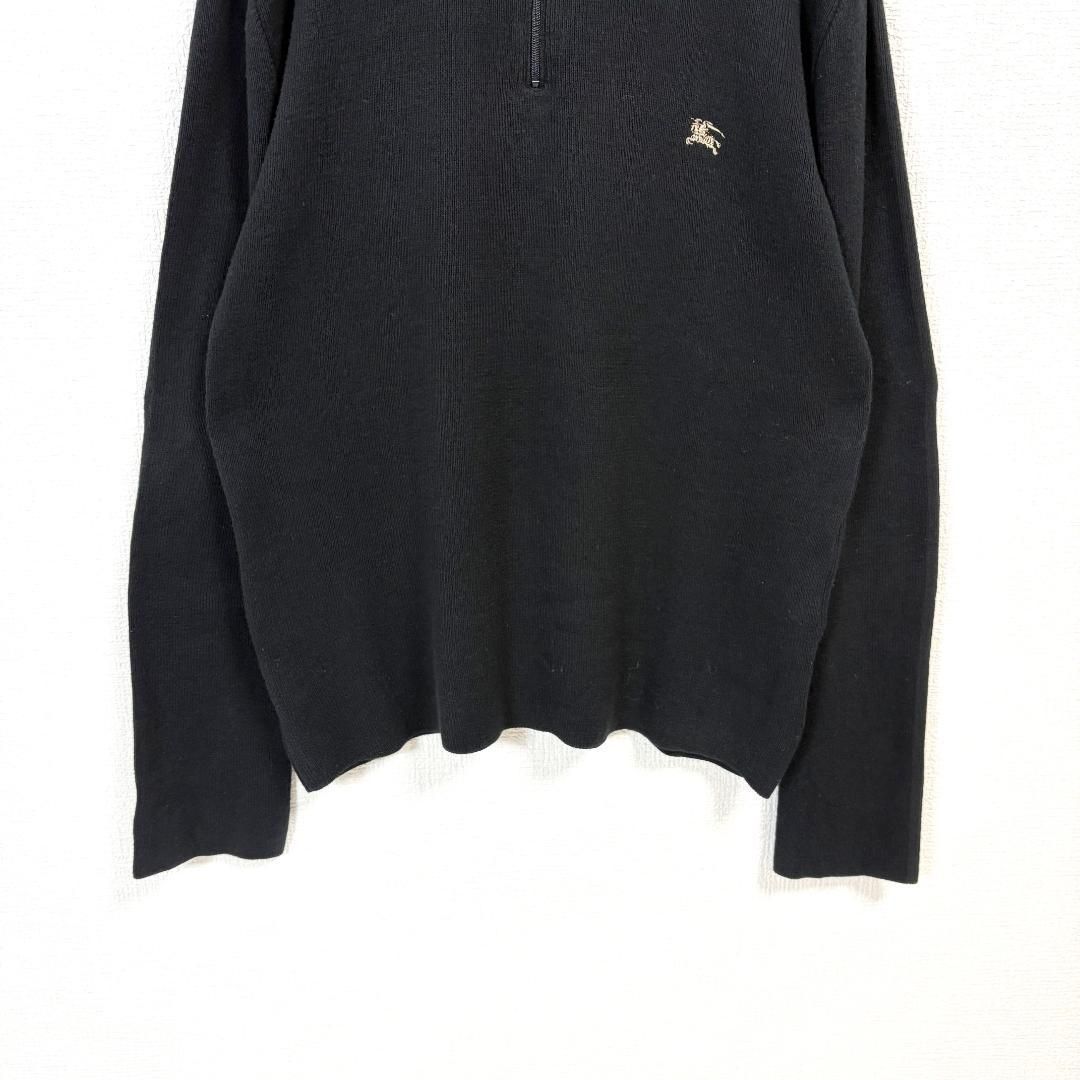 美品 BURBERRY BLACKLABEL ノバチェックハーフジップニット 2 - メルカリ