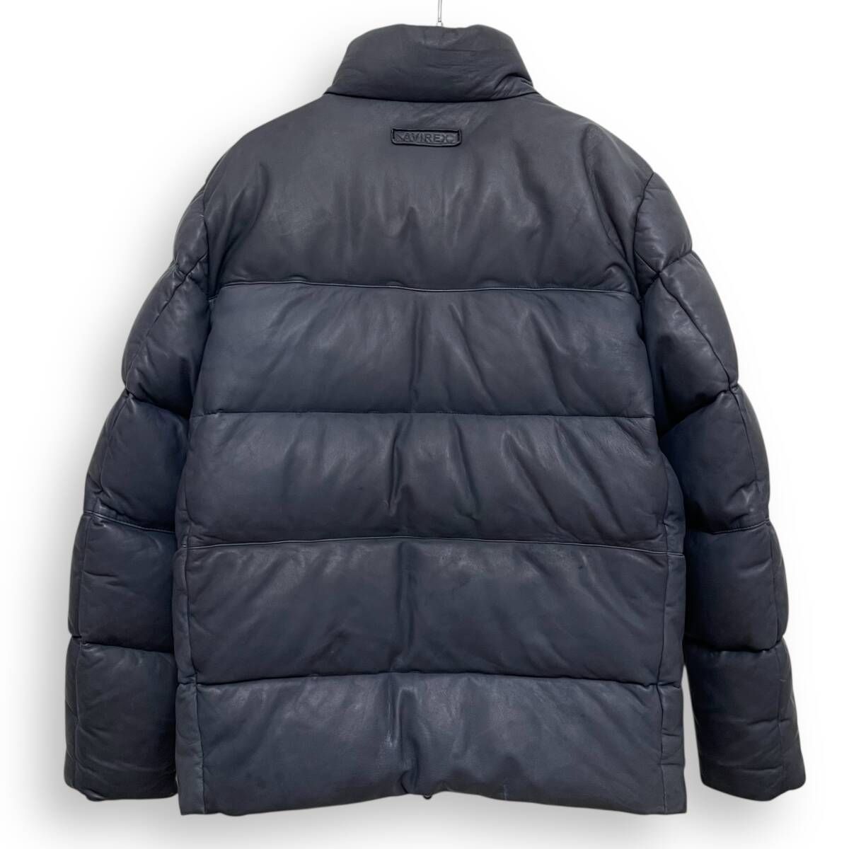 アヴィレックス 「AVIREX」 ダウンジャケット LARGE ネイビー メンズ 
